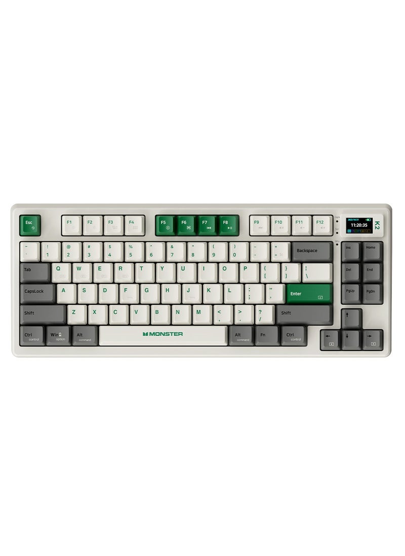 Monster - MONSTER K2 Wireless Mechanical Keyboard - Image 1