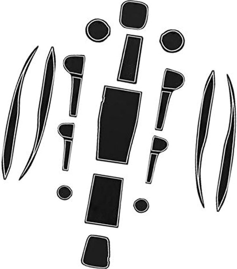 Wivplex Non-Slip Rubber Mats for Hyundai Ioniq 5 - Image 1