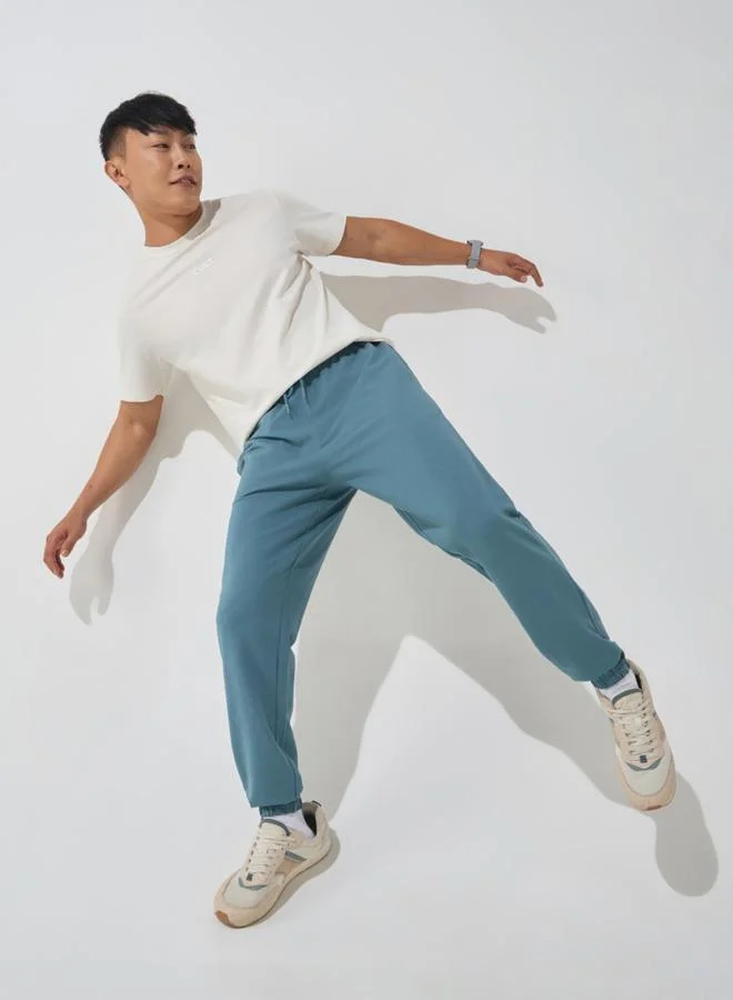 Cult Men Blue Soft Form Classic Joggers