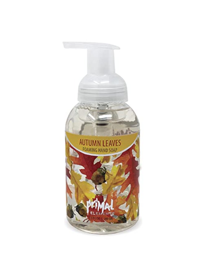 Primal Elements Nourishing Autumn Leaves Foaming Hand Soap Gentle Hand Wash for Softer and Cleaner Hands Washes Away Dirt 95 FL OZ - Image 1