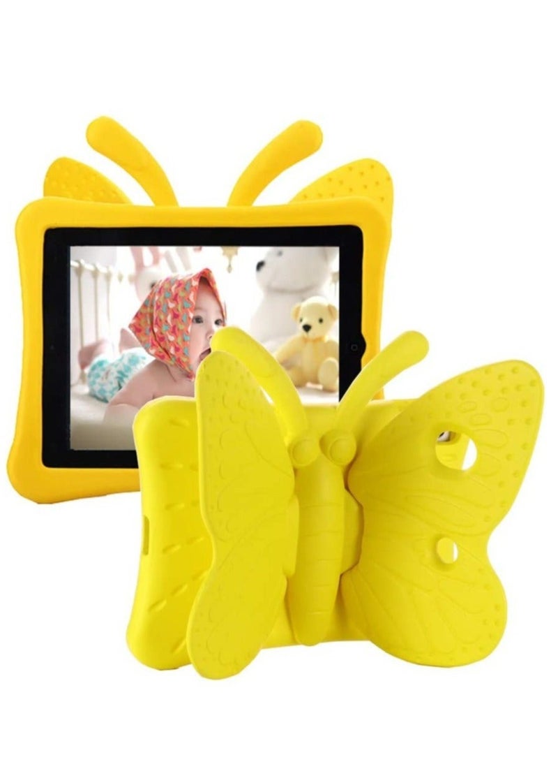 راكسوم حافظة iPad 10.2 للأطفال، حافظة iPad الجيل السابع للأطفال، خفيفة الوزن ومقاومة للصدمات من إسفنج EVA، غطاء حماية للكمبيوتر اللوحي بمقبض وحامل، حافظة صديقة للأطفال - Image 1