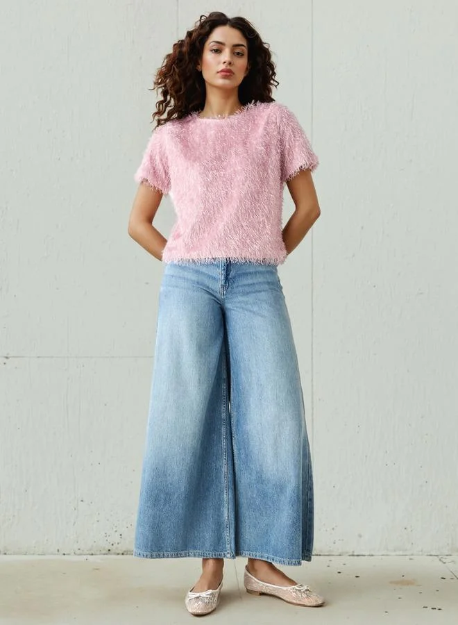 تواكستريمز كنزة ذات ملمس