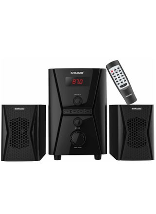 2.1 Channel Multimedia Bluetooth Speaker System With Remote Control Fm Radio, Bluetooth, Usb, Sd Card Reader, Led Display Functions Powerful Sub-Woofer With Hi-Fi Surround Sound For Parties - pzsku/ZE5EE4DBA1A88F28C93E9Z/45/_/1659771782/9824c0f5-787c-4a05-b980-4cf61c1b48e2