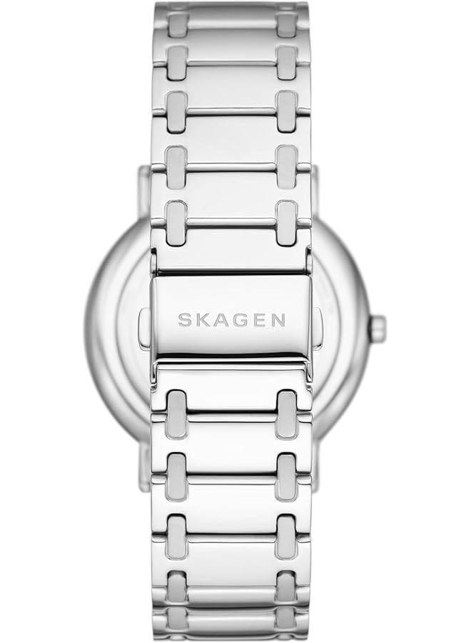 سكاجين ساعة سيجنتشر مينيماليست للرجال بسوار من الفولاذ المقاوم للصدأ أو حزام من الجلد - Image 3