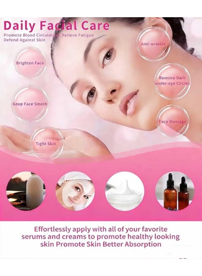 Compact Vibrating Face & Eye Massager, Mini Ring Personal Massager for Facial Muscle Firming, Anti-Aging, Dark Circle Relief, Eye Puffiness & Fatigue - Image 4