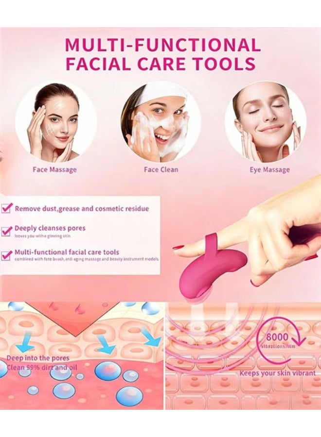 Compact Vibrating Face & Eye Massager, Mini Ring Personal Massager for Facial Muscle Firming, Anti-Aging, Dark Circle Relief, Eye Puffiness & Fatigue - Image 5