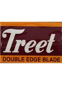 TREET 100 Treet Carbon Steel"The Black Beauty" Double Edge Safety Razor Blades 