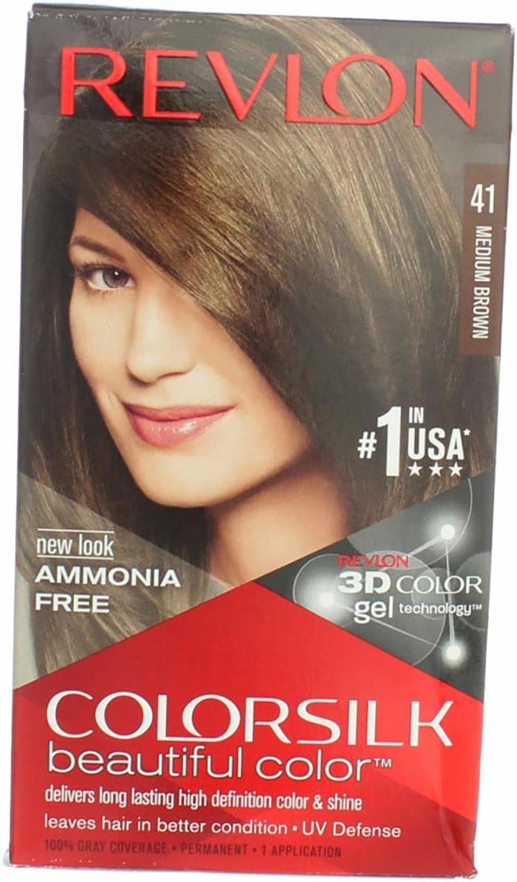 Revlon Dye No Ammonia Colorsilk Revlon Brown