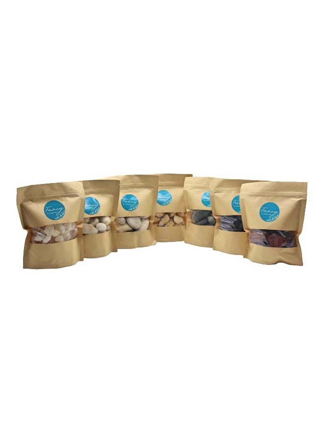 FANCY FLOWERS Filler RED  Pebbles River Stones For Plants, Succulent Soil Cover, Crafts, 5Lbs - Image 4