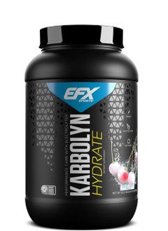 Efx Sports Karbolyn Fuel, Carb Load, Energize, Improve Hydration, Fuel and Electrolytes, White Cherry Forrest Flavor, 4 lbs
