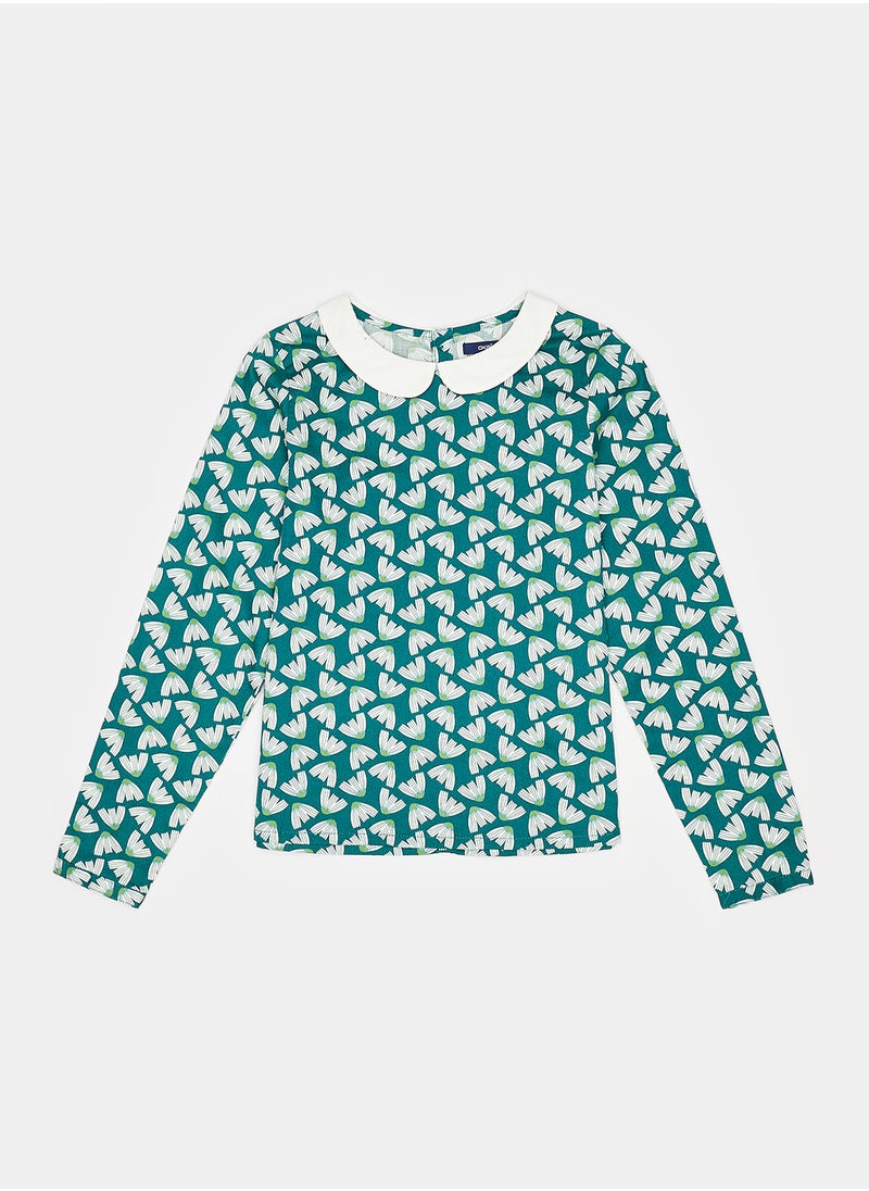 Okaidi - Girls Shirt - Image 1