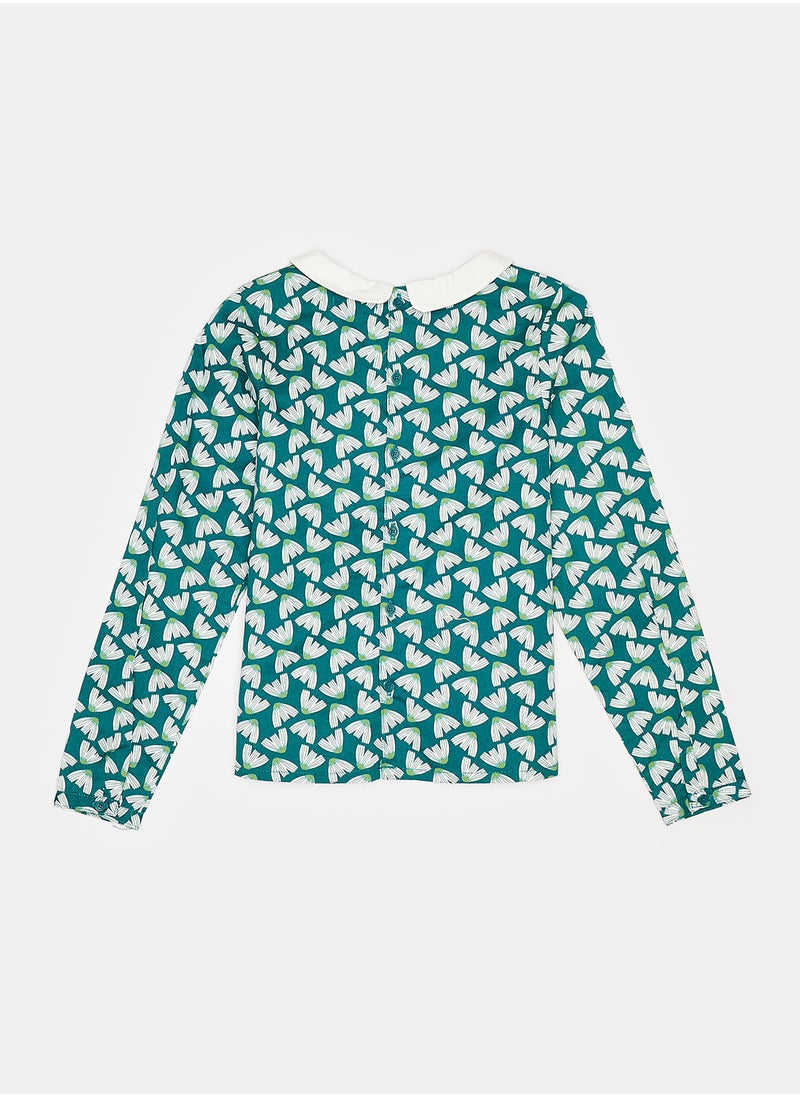Okaidi - Girls Shirt - Image 1
