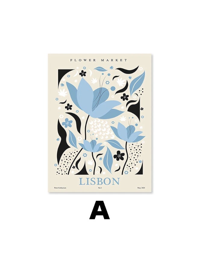 Nariele Frameless Home Decoration Mural Poster