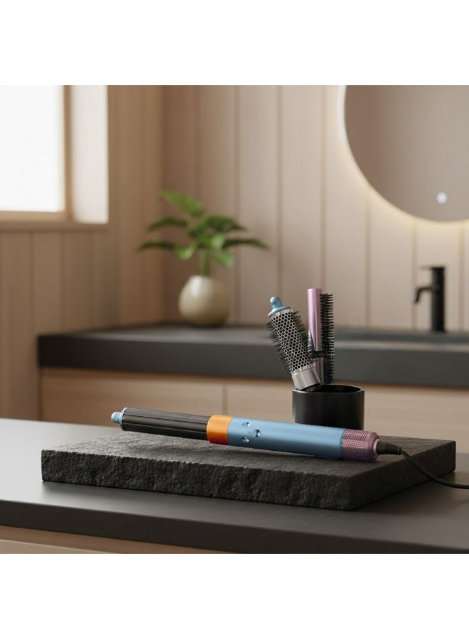 Torima جهاز تصفيف الشعر متعدد الاستخدامات TORİMA THD-02 باللون الأزرق الفاتح – أداة تصفيف شعر 5 في 1 مع مجفف ومجعد ومكثف - Image 4