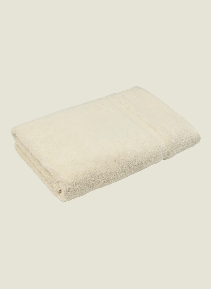 يسكن Premium 600 GSM Cotton Bamboo Blend Towels - 50x90 cm