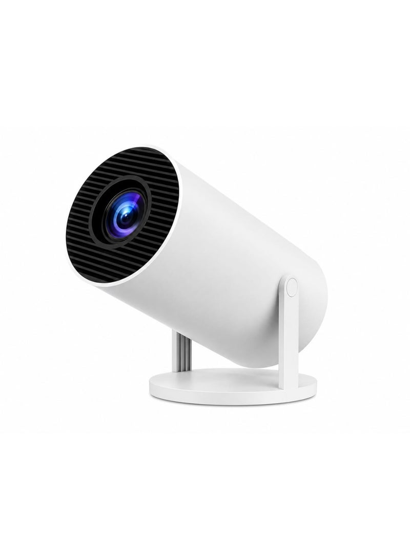 بروجكتور ألعاب ذكي 2 في 1 مع ذراعي تحكم لاسلكيين، واي فاي 6، بلوتوث، يدعم دقة 4K، دوران 180 درجة، نظام أندرويد، جهاز عرض محمول للمنزل والألعاب والاستخدام الخارجي - Image 1