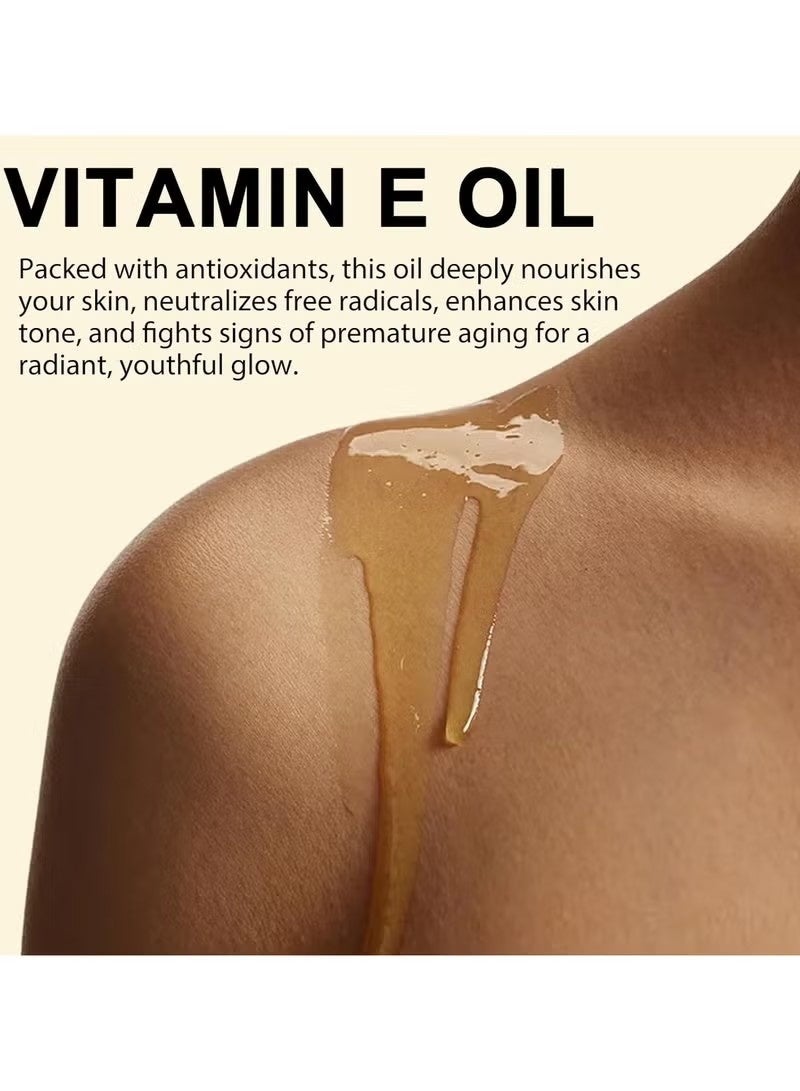 ATOANY Vitamin E Oil, 75,000 IU, 100% Pure & Natural Vitamin E Oil for Skin, Face, Hair, Nails & Scars, Body Bath Moisturizing Dry Skin and Winkles, Non-GMO & Vegan - Image 5