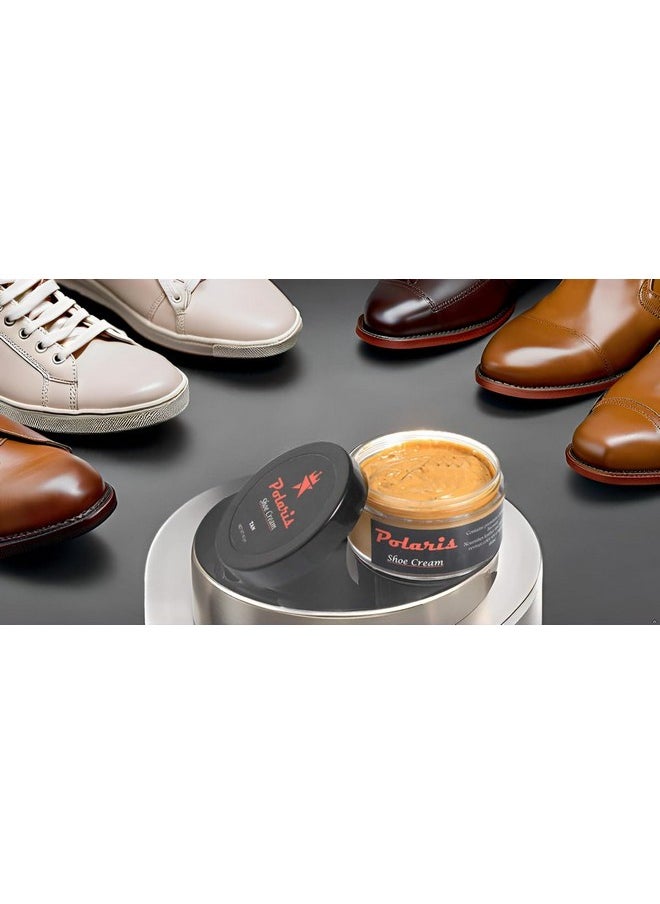 polaris High Shine Leather Shoe Cream All Colors- 60gm (Tan) - pzsku/ZE5EEE849E399CFDF7A0BZ/45/_/1741329767/ef634d68-91cf-4d41-8872-2cf0e0ad0e6f