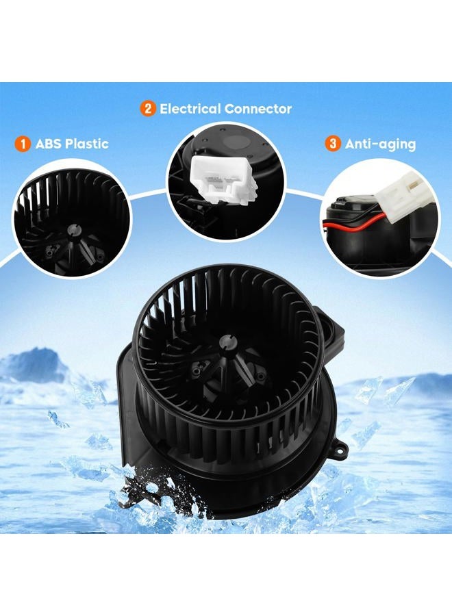 PetMigo محرك مروحة HVAC Jackma55 مع قفص المروحة - بديل 68003996AA، 700255، 68038826AB مناسب لسيارات دودج نيترو 2007-2011 | جيب ليبرتي 2008-2012 - Image 2