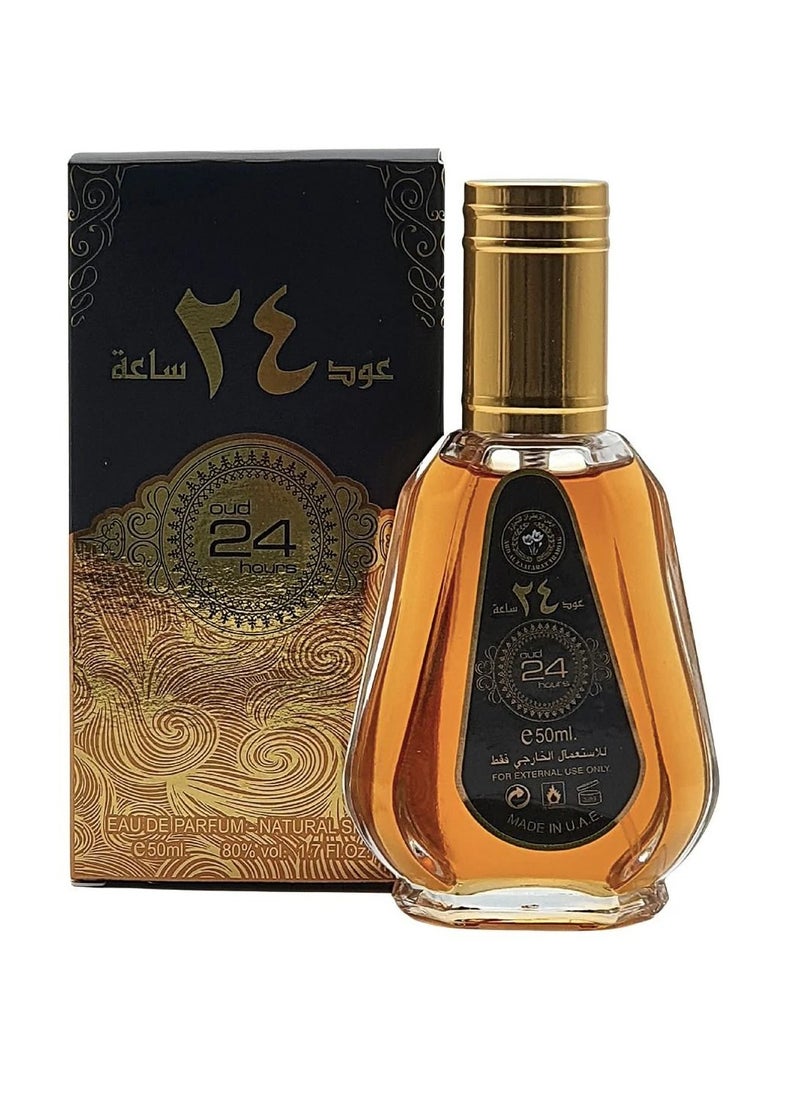 Ard Al Zafaran Oud 24 Hours Perfume For Unisex EDP 50ml 