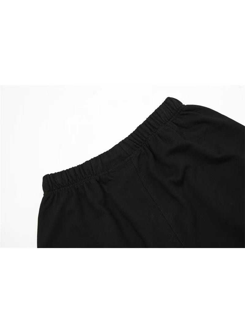 ESSENTIALS FOG ESSENTIALS Loose Drawstring Casual Shorts for Men and Women, Five-Piece Set - Image 3