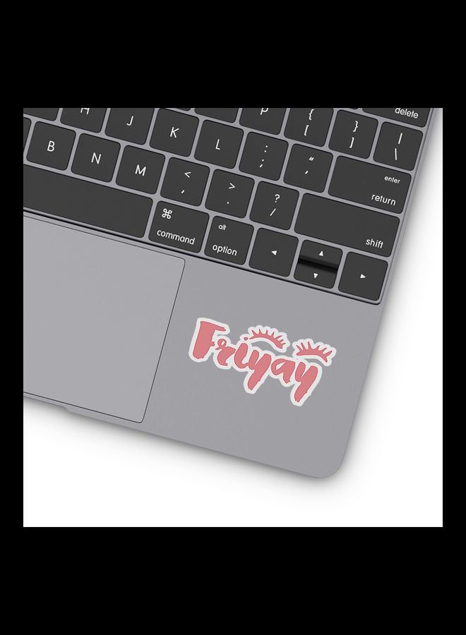 RKN Friyay Vinyl Stickers For Laptop 3inch - Image 2