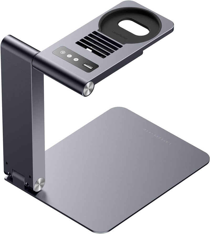 LaserPecker Electric Supporting Stand Laser Engraver Accessories Auto Focus Engraving Machine Stander Auto Laser Distance Adjustment Portable Foldable Stand for L1L1 Pro Laser Unit Not Included - Image 1