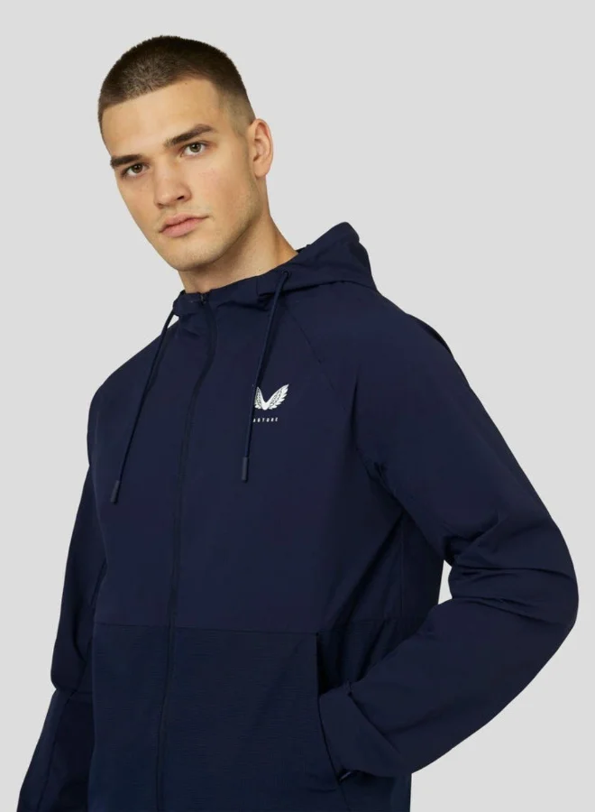 كاستور Men'S Active Lightweight Woven Jacket - Navy