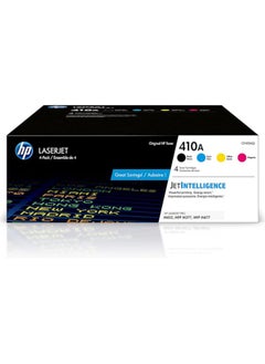 Hpe HP  410A Original Toner  Cartridge Set_ Black , Cyan , Magenta , Yellow _ Compatible With HP Color LaserJet ( M452 , ,MFP M377, M477)  - Image 1