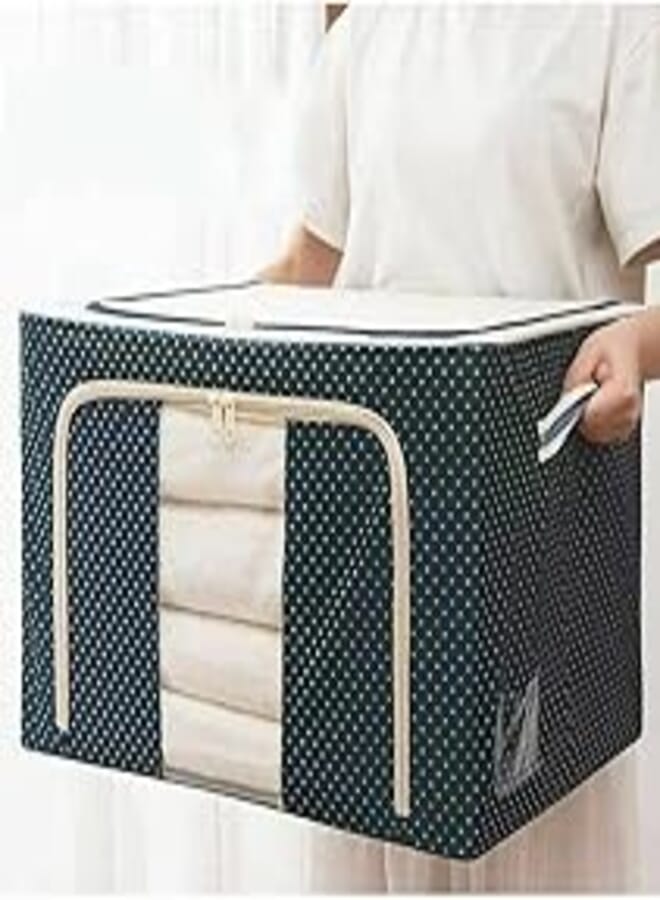 Folding Multi-Use Metal Tray Storage Box-26 Liters