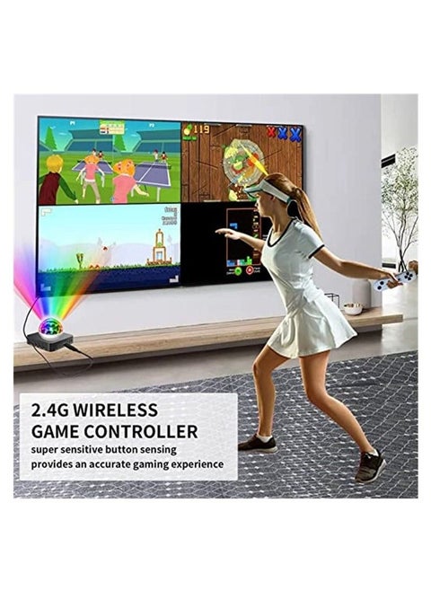 TV Game Console, Built in Games motion sensing game console, Handheld Retro Video Game Machine with 2.4G Wireless Gamepad Somatosensory Control, HDMI USB Plug and Play, Home Interactive Games