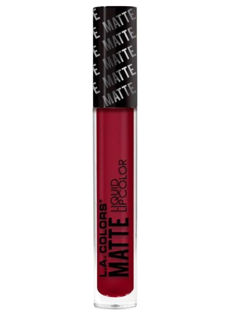 LA Colors L.A. Colors Matte Liquid Lip Color Long Wearing Perception 4g  - Image 1
