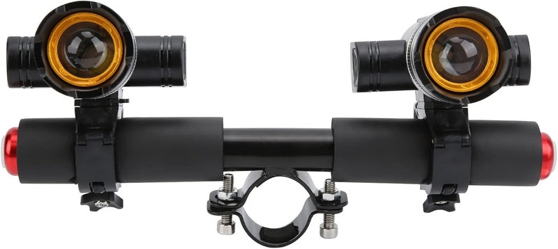 Cryfokt Electric Scooter Front LED Light Set, Rechargeable Adjustable Light for M365 Pro KUGOO ETWOW - Image 1