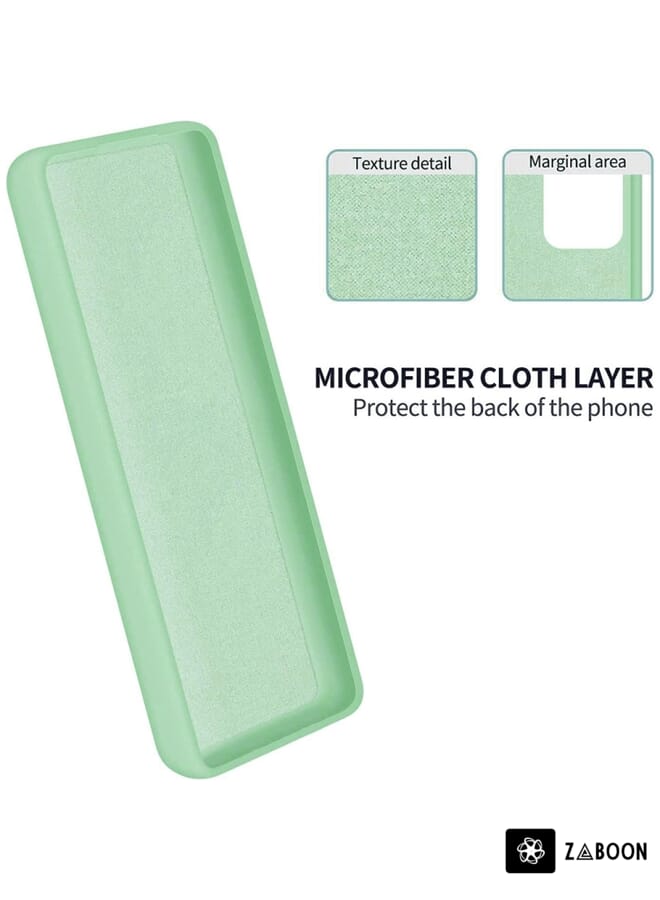 Zaboon Protective Case For OnePlus Nord N30 Pure Color Liquid Silicone Shockproof - Image 5