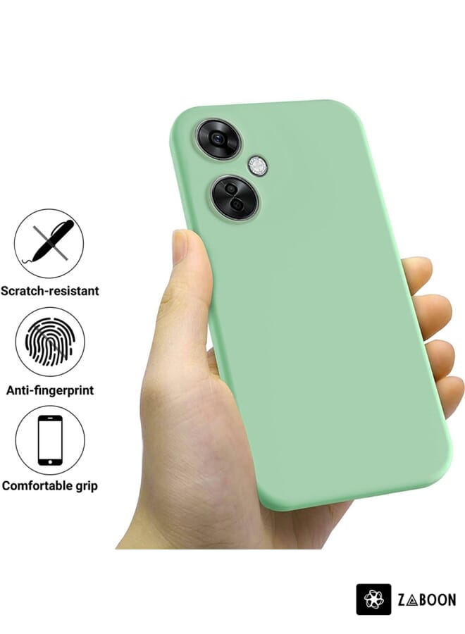 Zaboon Protective Case For OnePlus Nord N30 Pure Color Liquid Silicone Shockproof - Image 2