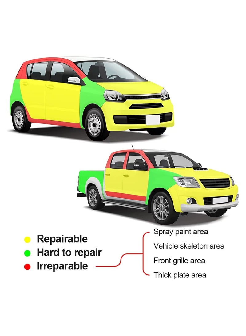 SYOSI 2 Packs Car Dent Puller, Suction Cup Holder Dent Puller Remover Tool for Car, Dent Repair for Refrigerator, Glass, Screen, Tiles or Objects Moving - Image 5