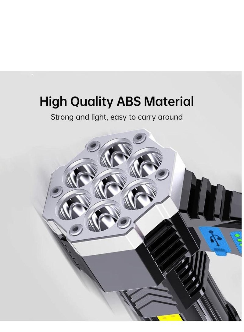 Portable LED Mini Flashlight Black - Image 3