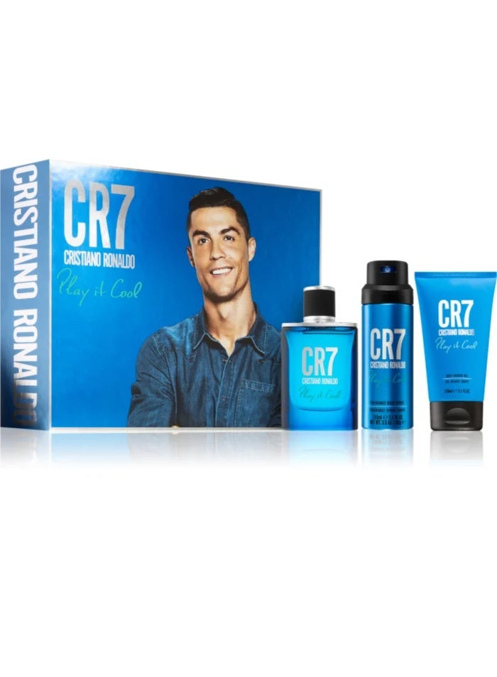 Cristiano Ronaldo Men's CR7 Play It Cool Gift Set Fragrances