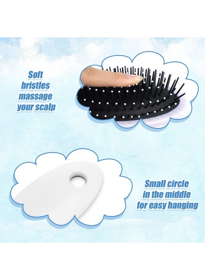AhlsenL 4 Pack Detangler Hair Brushes, Anti-static Massage Comb Hair Brush for Women Girls Curly Straight Long or Short Hair - Image 4