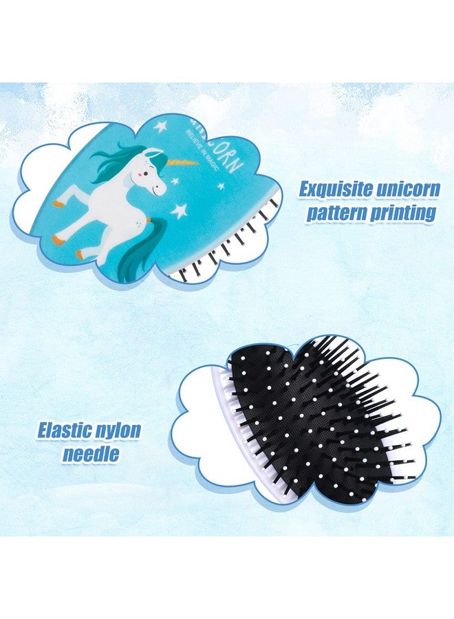 AhlsenL 4 Pack Detangler Hair Brushes, Anti-static Massage Comb Hair Brush for Women Girls Curly Straight Long or Short Hair - Image 3