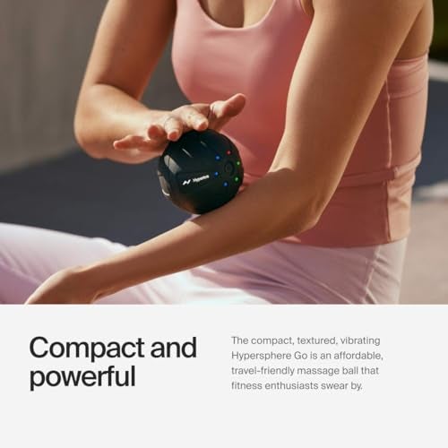Hyperice Hypersphere Go - Vibrating Massage Ball for Muscle Recovery, Myofascial Release and Soreness Relief - Portable Fitness Massager, Perfect for use at The Gym, or at Home - FSA and HSA - Image 2