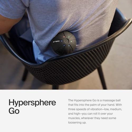 Hyperice Hypersphere Go - Vibrating Massage Ball for Muscle Recovery, Myofascial Release and Soreness Relief - Portable Fitness Massager, Perfect for use at The Gym, or at Home - FSA and HSA - Image 3