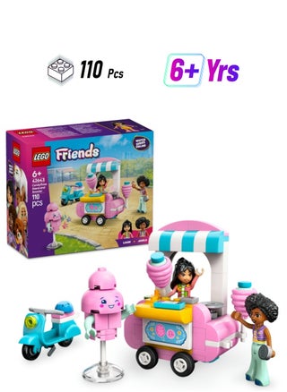 Friends Candyfloss Stand and Scooter Toy Pretend-Play Set 42643 (110) Pieces - pzsku/ZE5EFD45293133CB2D8A6Z/45/1749118416/fd21335c-804e-4f67-9203-1100c4f65ad8