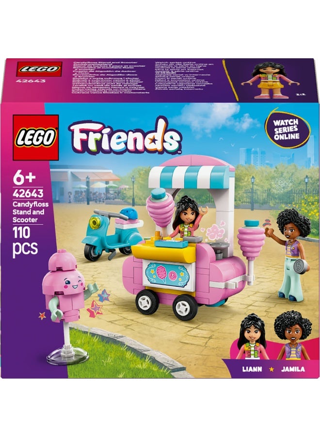ليغو لعبة السكوتر وعربة الحلوى القطنية من ليغو® فريندز، مجموعة بناء للعب التظاهر الإبداعي 42643 - Image 2