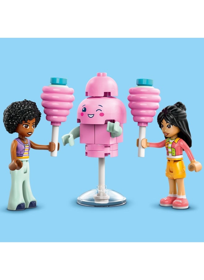 Friends Candyfloss Stand and Scooter Toy Pretend-Play Set 42643 (110) Pieces