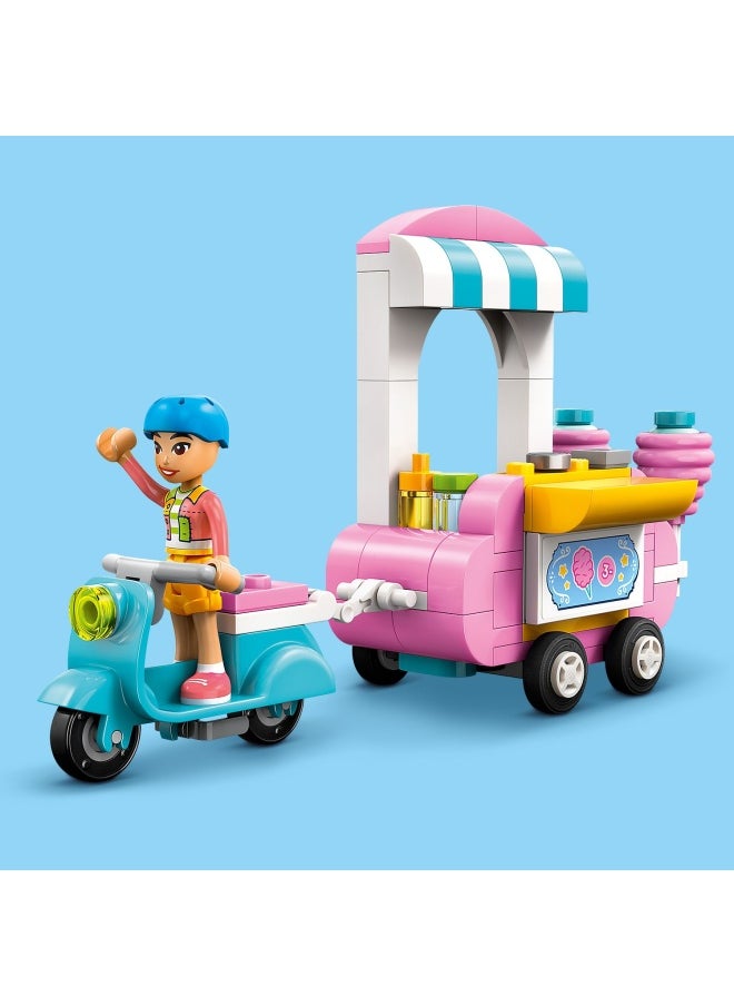 Friends Candyfloss Stand and Scooter Toy Pretend-Play Set 42643 (110) Pieces