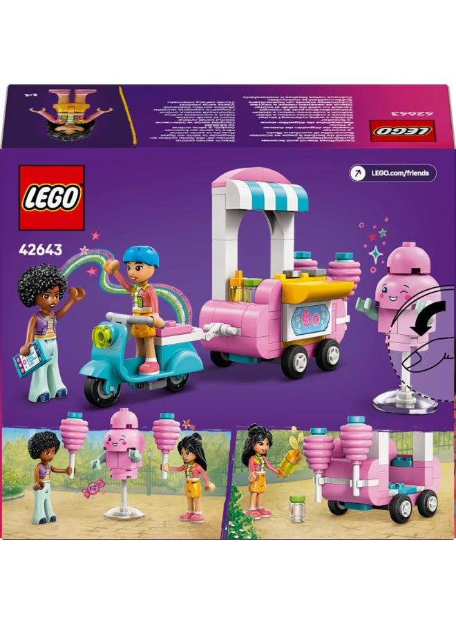 Friends Candyfloss Stand and Scooter Toy Pretend-Play Set 42643 (110) Pieces