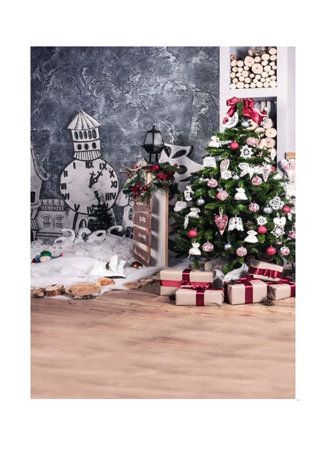 NIBEMINENT Photography Background Digital Printing Winter Snow For Photo Studio 1.5x2meter Multicolour - Image 1