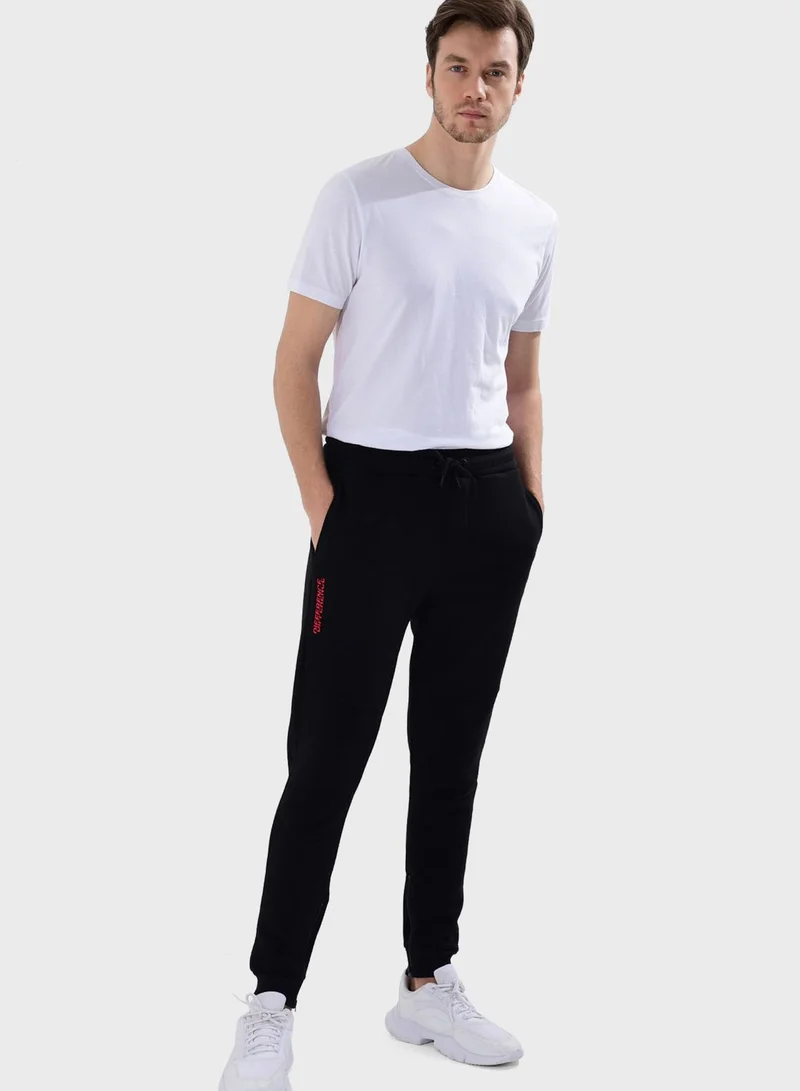 LC WAIKIKI Drawstring Cuffed Sweatpants