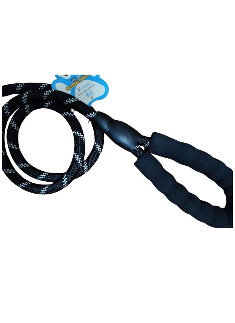 Generic Dog Collar and Leash, Heavy Duty Paracord Rope Dog Training Collar and Leash, Soft to the Skin for Small, Medium and Large Dogs (Size L)  - Image 2